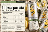 Información nutrimental e ingredientes de Gin & Tonic Zero