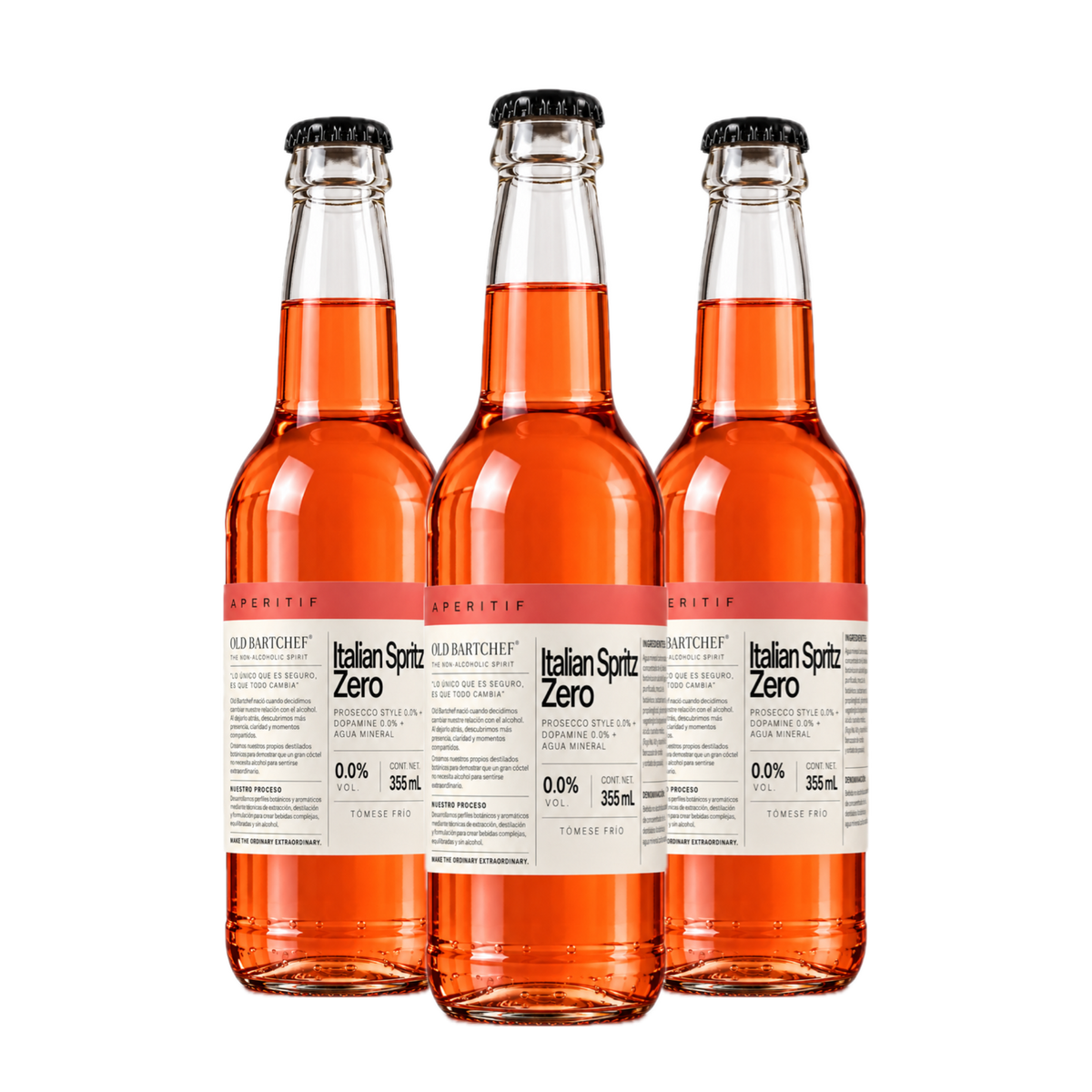 Italian Spritz Zero — Paquete de 3 botellas