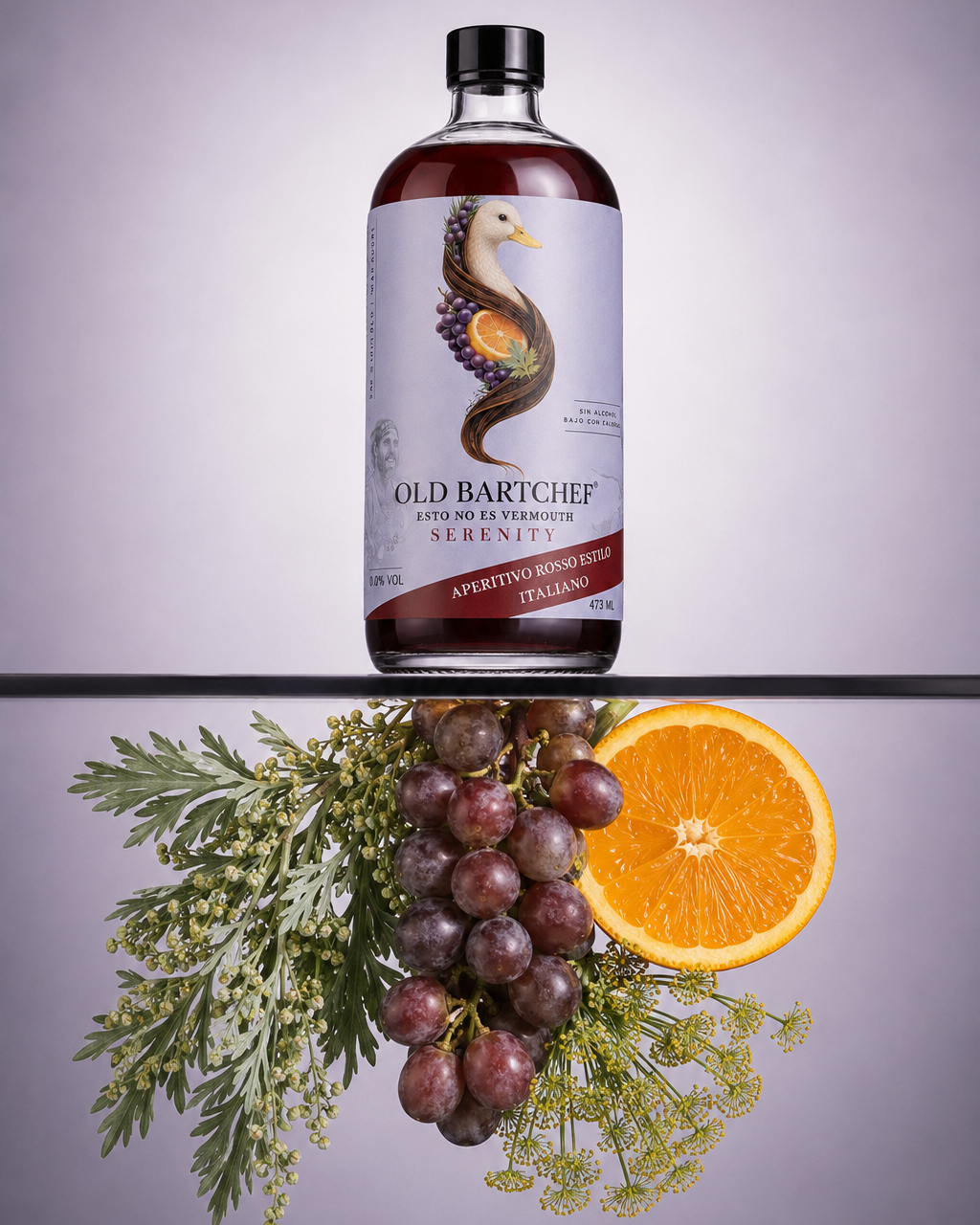 Serenity — Alternativa a Vermouth Rosso 0.0%