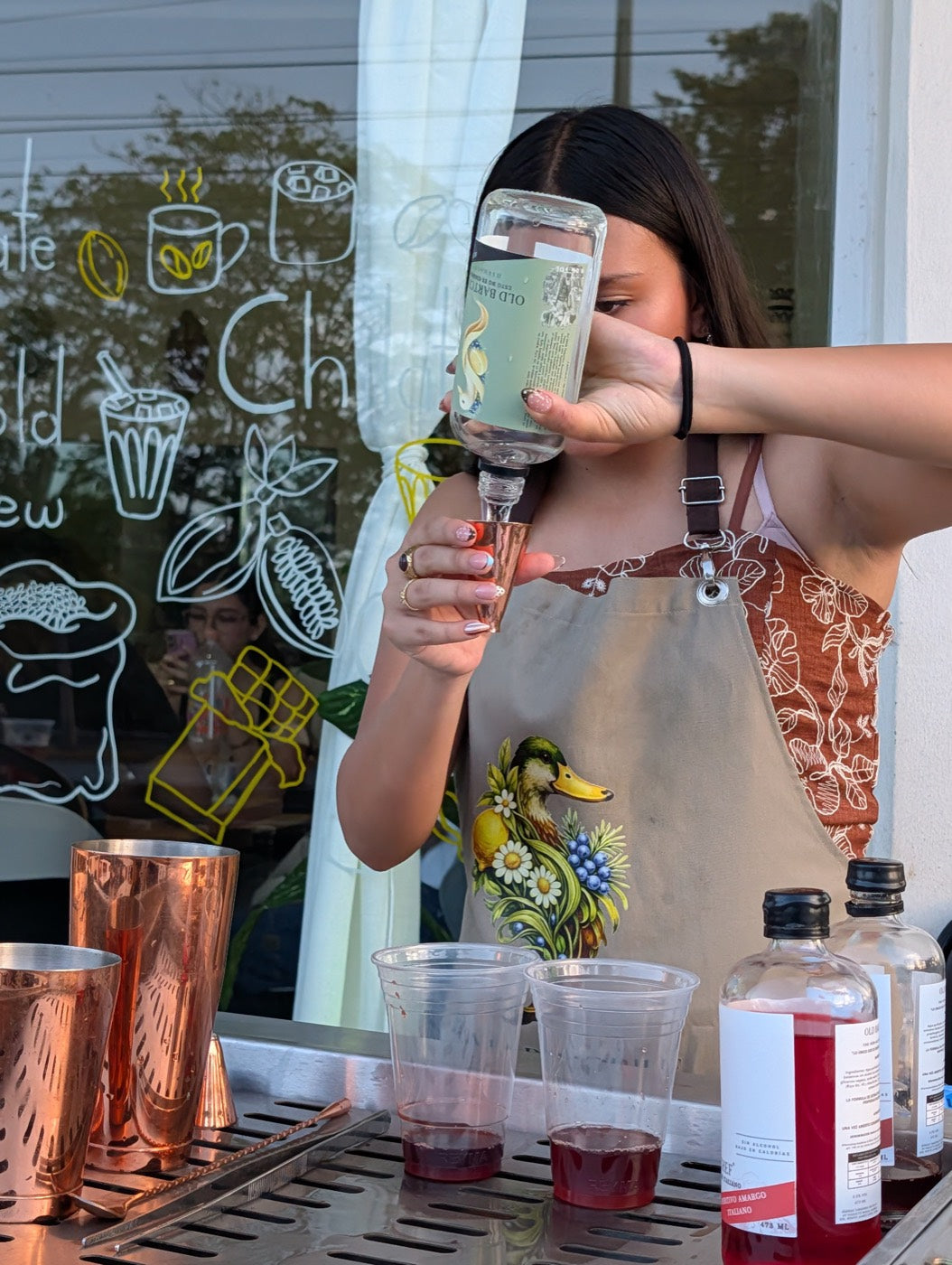 Coctelería 0.0% preparada al momento
